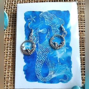 New in Package Mermaid Earrings